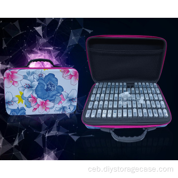 80 Mga Botelya sa Diamond Painting Beads Storage Box